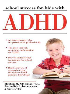 cover image of School Success for Kids with ADHD
